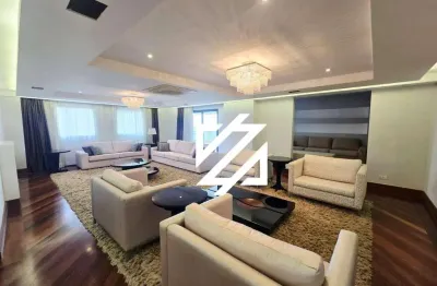 Apartamento com 371 metros, 4 dormitórios, 4 suítes,6 banheiros,5 vagas para alugar  - Santo Amaro - São Paulo/SP