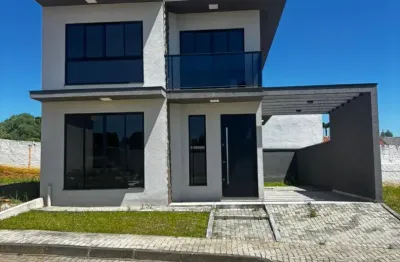 Excelente sobrado à venda em condomínio fechado – guaraituba