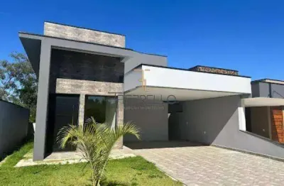 Casa sobrado com 3 suites a venda em louveira no condomínio reserva dos jatobas.