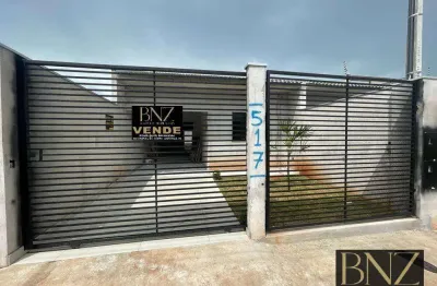 Casa em fase de acabamento à venda no jardim paulista ii: r$290.000,00!