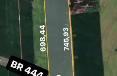 Sitio de 2 alqueires de frente para a pr - 444 a venda em arapongas - pr.