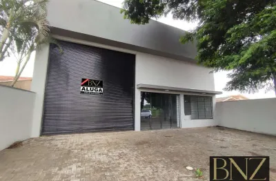 Barracão comercial para locação - jardim tropical, frente para a pr-218