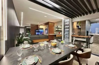 Apartamento à venda centro, novo centro, Maringá, com 3 quartos sendo 3 suítes, mobiliado e decorado, com 2 vagas de garagem.