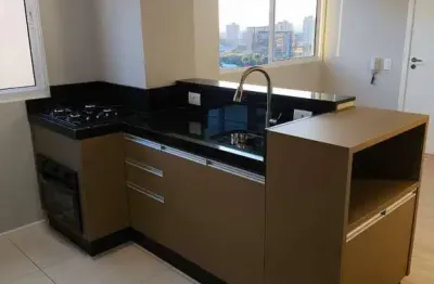 Apartamento no Edifício Rui Cesare, 1 suíte + 1 quartos, cozinha planejada com cooktop e forno embutido, lazer completo.