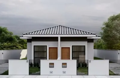 Casa em condomínio fechado com 2 quartos à venda na Rua Bernardo Turnes Neto, LT12 Qd09, Guarda do Cubatão, Palhoça