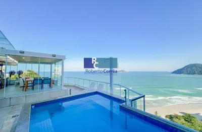Cobertura com 5 quartos à venda no Tombo, Guarujá 