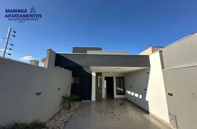 Casa à venda em Maringá, Jardim Três Lagoas, com 2 quartos, com 85 m²