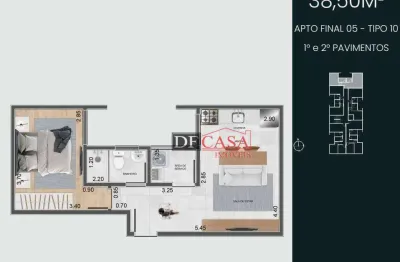 Apartamento com 1 quarto à venda na Rua Maestro José Tescari, 51, Vila Granada, São Paulo