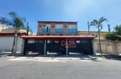 Sobrado Novo à Venda. 3 dormitórios (1 Suíte), 3 vagas, Quintal, Churrasqueira, Jardim Brasília - São Paulo/SP