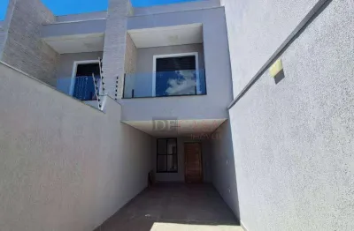 Sobrado Novo 3 Dormitórios, 1 Suíte à venda por R$650mil - Jd Três Marias - São Paulo-SP