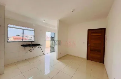 Apartamento Novo 40m² - 2 Dormitórios / Terraço com vista livre