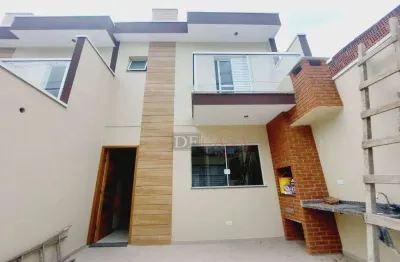 Sobrado Novo à Venda. 3 dormitórios (1 Suíte), 3 Vagas de Garagem, Churrasqueira., Vila Prudente - São Paulo/SP