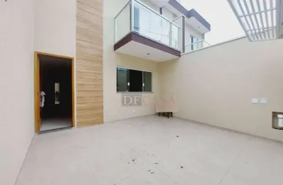 Sobrado Novo à Venda. 3 dormitórios (1 Suíte), 2 Vagas de Garagem, Churrasqueira., Vila Prudente - São Paulo/SP