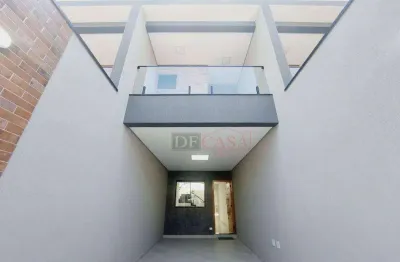 Sobrados Novos à Venda. 3 dormitórios (1 suíte e sacada), quintal, churrasqueira, 2 vagas de garagem. Vila Ré - São Paulo/SP