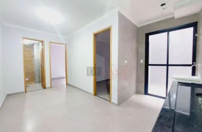 Apartamento com 2 dormitórios à venda, 37 m² por R$ 340.000,00 - Anália Franco - São Paulo/SP