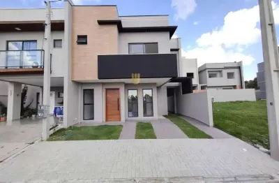 Lindo sobrado novo em são josé dos pinhais - bairro costeira