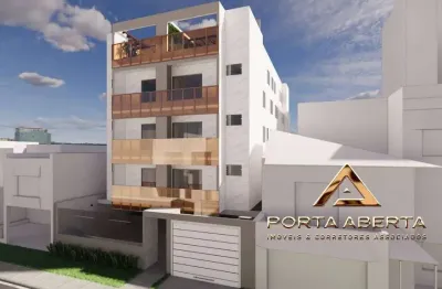 Cobertura 3 quartos, sendo 1 suite-  iguaçu - cod 882