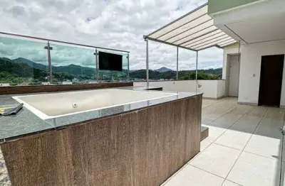 Cobertura 4 quartos, sendo 2 suítes - belvedere - cod 1100