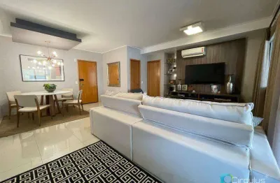 Apartamento com 3 dormitórios à venda, 139 m² - bosque das juritis - ribeirão preto/sp