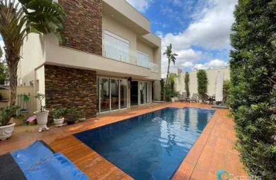 Casa com 5 dormitórios à venda, 413 m² por r$ 3.600.000,00 - alphaville - ribeirão preto/sp