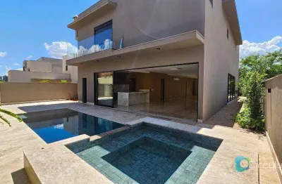 Casa com 4 suítes à venda, 407 m² por r$ 4.600.000 - condomínio buganvile - ribeirão preto/sp