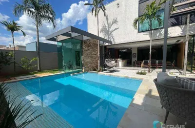 Casa com 3 dormitórios à venda, 380 m² por r$ 3.390.000,00 - alphaville - ribeirão preto/sp