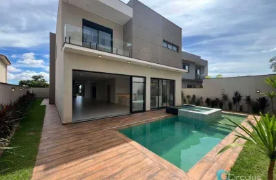 Casa com 5 dormitórios à venda, 394 m² por r$ 3.600.000,00 - alphaville - ribeirão preto/sp