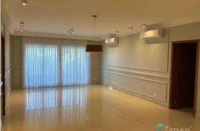 Apartamento com 3 dormitórios, 195 m² - venda por r$ 1.850.000,00 ou aluguel por r$ 9.800,00/mês - vila do golf - ribeirão preto/sp