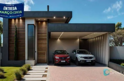 Casa com 3 dormitórios/suítes à venda, 170 m² por r$ 1.300.000 - condomínio residencial portal da mata - ribeirão preto/sp