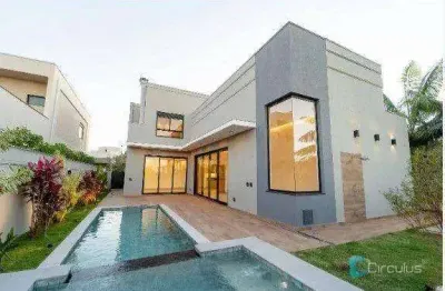 Casa com 4 dormitórios à venda, 339 m² por r$ 3.490.000,00 - alphaville - ribeirão preto/sp