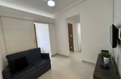 Apartamento com 2 quartos à venda na Avenida Miguel Alonso Gonzales, Jardim Las Palmas, Guarujá, 62 m2 por R$ 340.000