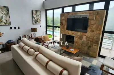 Maravilhosa Casa em condomínio para locação e venda, 5 quartos,  Itaipava, Petrópolis - CA164