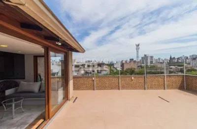 Cobertura com 3 quartos à venda na Rua Vieira de Castro, 259, Farroupilha, Porto Alegre por R$ 1.850.000