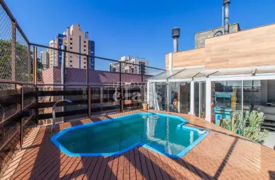 Cobertura com 3 quartos à venda na Rua Professor Cristiano Fischer, 892, Petrópolis, Porto Alegre por R$ 1.280.000