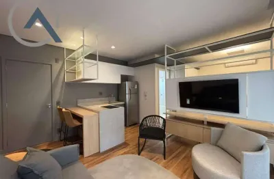 Apartamento com 1 dormitório, 38 m² - venda por R$ 700.000,00 ou aluguel por R$ 4.850,00/mês - Cambuí - Campinas/SP
