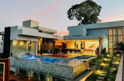 Casa em condomínio fechado com 4 quartos à venda na Rua Felipe João Bajur, 12, Condados da Lagoa, Lagoa Santa por R$ 6.500.000