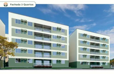 Residence Club Jardim das Oliveiras | Apartamentos Terreo 3 quartos, sendo 01 suíte | 56m² | Em 2 Carneiros