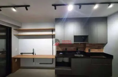 Apartamento com 1 dormitório para alugar, 29 m² por R$ 3.775,00/mês - Campo Belo - São Paulo/SP