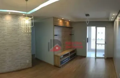 Apartamento com 3 dormitórios para alugar, 75 m² por R$ 4.600/mês - Jardim Sabará - São Paulo/SP