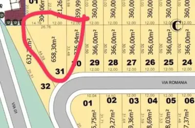 Terreno à venda na Vila Santista, Bauru 