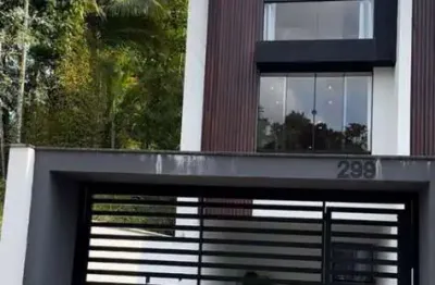 Sobrado Geminado para Venda em Blumenau, Badenfurt, 3 dormitórios, 3 suítes, 1 banheiro, 1 vaga