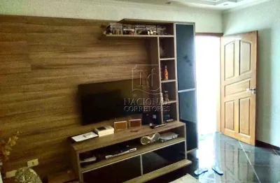 Casa com 2 dormitórios à venda, 126 m²- jardim cristiane - santo andré/sp