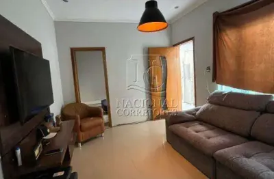 Casa com 2 dormitórios à venda, 153 m² por r$ 460.000,00 - jardim santo alberto - santo andré/sp