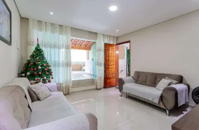 Casa com 3 dormitórios à venda, 158 m² - jardim santo alberto - santo andré/sp
