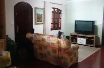 Casa com 4 dormitórios à venda, 384 m² - parque novo oratório - santo andré/sp