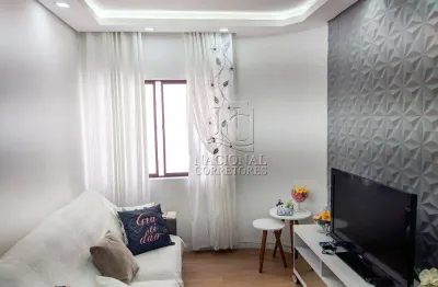 Apartamento com 3 dormitórios à venda, 72 m² por r$ 426.000,00 - vila scarpelli - santo andré/sp