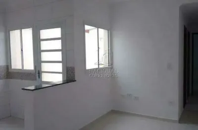 Apartamento com 2 dormitórios à venda, 50 m² - jardim santo alberto - santo andré/sp