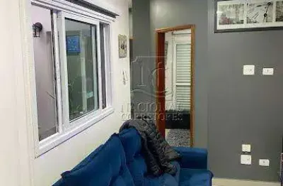 Apartamento com 2 dormitórios à venda, 39 m² - jardim do estádio - santo andré/sp