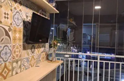 Apartamento com 2 dormitórios à venda, 80 m² - parque das nações - santo andré/sp