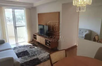 Apartamento com 3 dormitórios à venda, 71 m² - parque jaçatuba - santo andré/sp